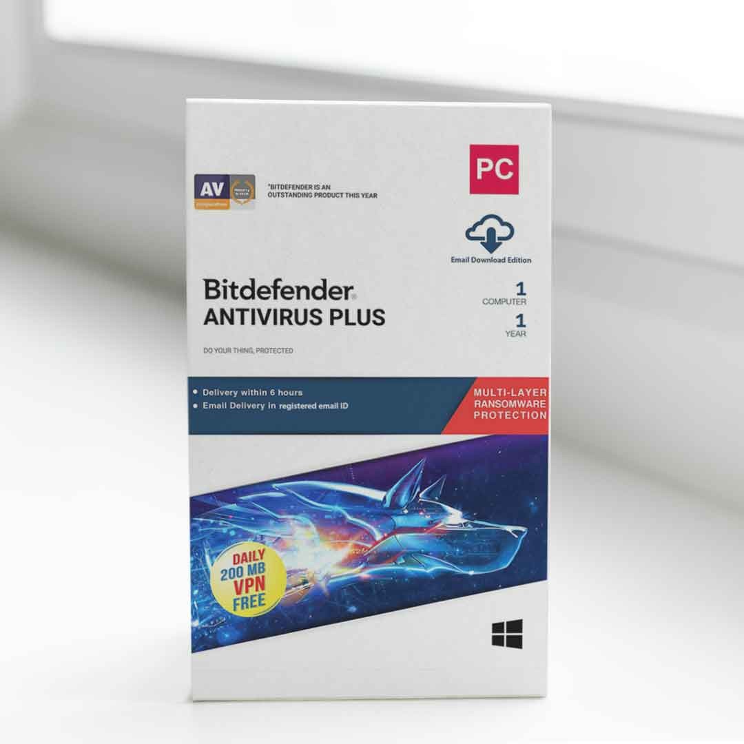 Bitdefender Antivirus 1 PC 1 Year